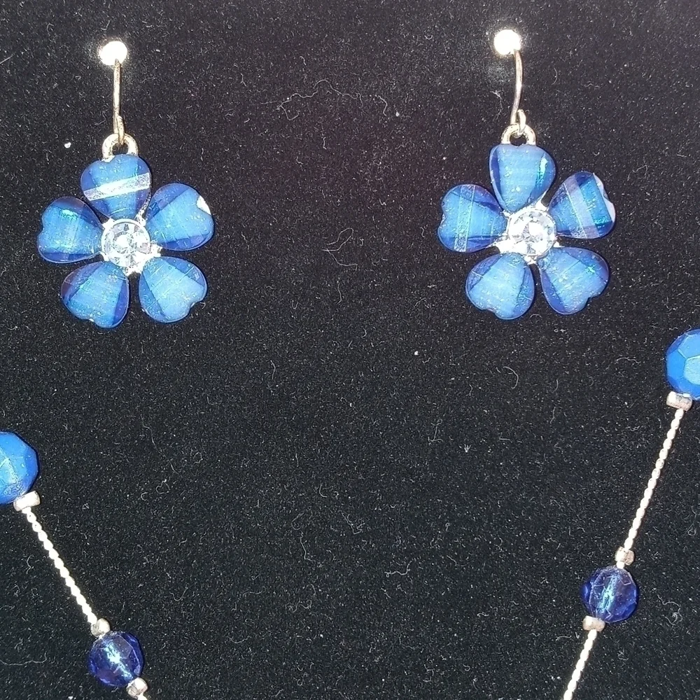 Matching set 20 in necklace and pierced earrings